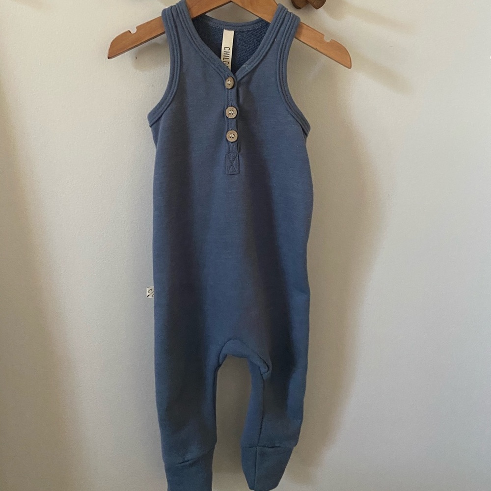 Childhoods Clothing Blue Romper
